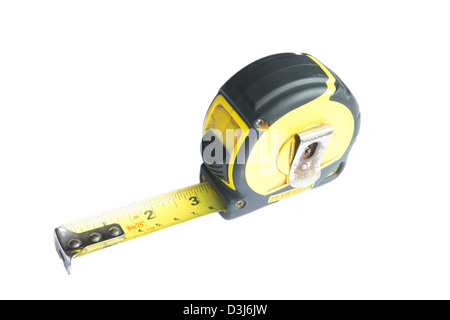 black cartridge meter isolated on white background Stock Photo
