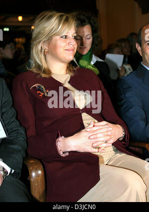 Netherlands' Pregnant Crown Princess Maxima leaves the technical ...