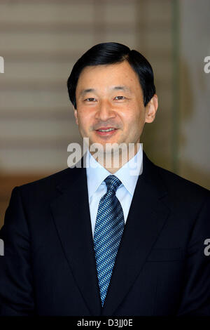 (dpa) - Crown Prince Naruhito of Japan in Tokyo, Japan, 18 April 2005. Stock Photo