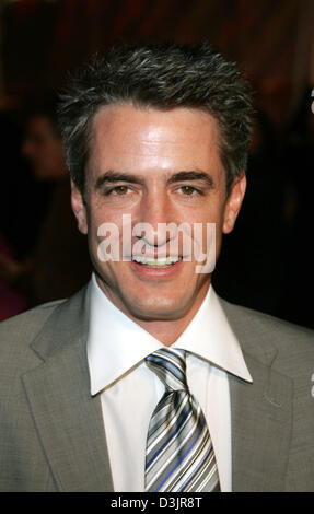 (dpa) - US actor Dermot Mulroney arrives for the premiere of his new movie 'The Wedding Date' in Los Angeles, USA, 27 January 2005. Stock Photo