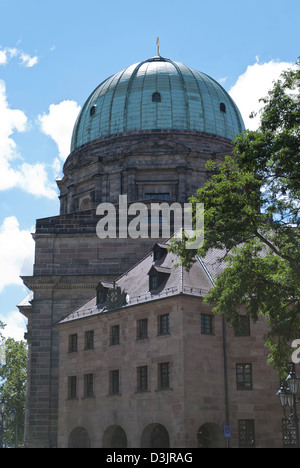 St. Elizabeth's Church in the center of Nuremberg, Germany Stock Photo