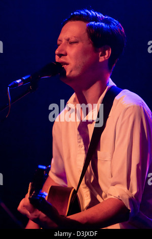September 08, 2012 - The german indie rock band Get Well Soon performs at the Teatro dell'Arte, Milan, Italy Stock Photo