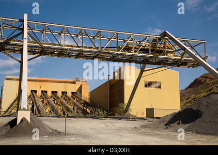 Rio Tinto's Argyle Diamond mine south of Kununnura, East Kimberley region, Western Australia Stock Photo