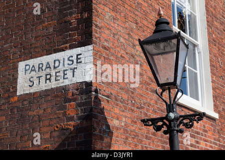 Paradise Street Stock Photo