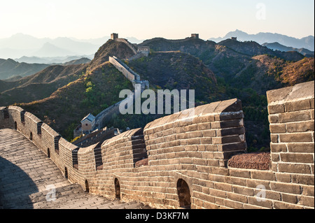 Great Wall in Jinshanling, Hebei province Stock Photo