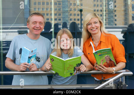 dpa Actor Pierre Franckh And His Daughter Julia Franckh Smile At dpa Actor Pierre Franckh And His Daughter Julia Franckh Smile At