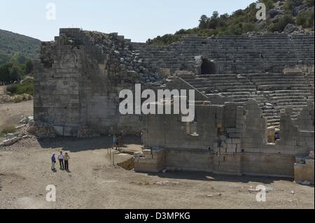 Classical ruins Patara Turkey. Lydian, Greek, Roman occupation Stock Photo