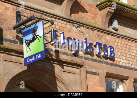 Lloyds TSB Bank sign Stock Photo