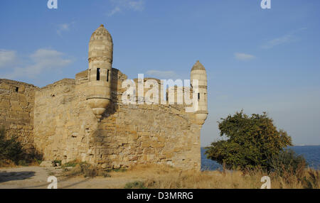 Ukraine. Autonomous Republic of Crimea. Yeni-Kale fortress, built by the Ottoman Turks, 1699-1706. Near Kerch. Stock Photo