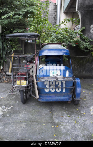 Pedi Cab Tricycle Taxi Manila Stock Photo