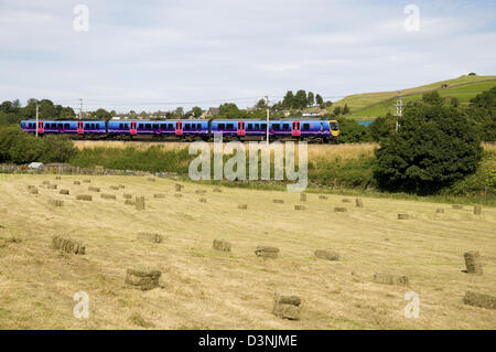 class 185,diesel multiple unit,trans-pennine express,west coast main-line,tebay,cumbria Stock Photo