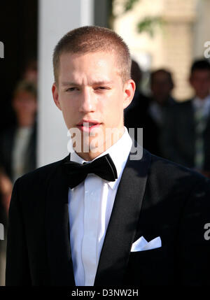 Prince Sebastian arrives for the silver wedding ceremony of Grand Duchess Maria Teresa and Grand Duke Henri of Luxemburg at the Grand Theatre of Luxembourg, Friday, 30 June 2006. Foto: Royalpress/Nieboer NETHERLANDS OUT Stock Photo