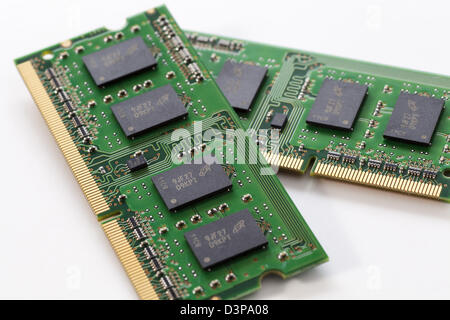 Computer memory Stock Photo