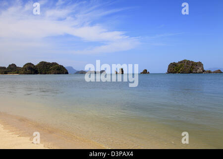 Malaysia, Kedah, Langkawi Island, Tanjung Rhu, beach, Stock Photo