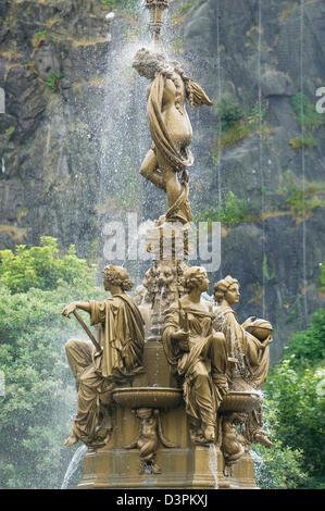 Ross Fountain, Edinburgh, Scotland. Stock Photo