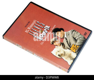 Stephen Fry and Hugh Laurie Jeeves and Wooster DVD Stock Photo