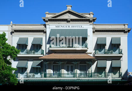 Historic Menger Hotel, San Antonio, Texas USA Stock Photo