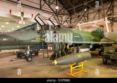 McDonnell Douglas F-4 Phantom II, Wings over the Rockies Air and Space Museum, Denver, Colorado. Stock Photo