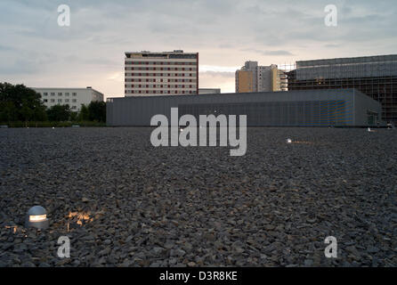 Berlin, Germany, the grounds of the Topography of Terror Foundation Stock Photo