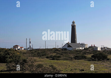 Dungeness old lighthouse Stock Photo