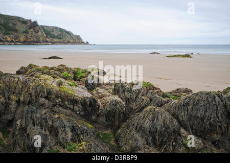 Plemont Beach, Jersey Stock Photo