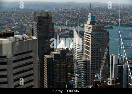View from the Sydney Tower Stock Photo