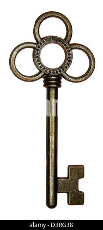brass key Stock Photo
