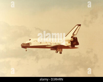 A glossy photo documenting NASA's Space Shuttle Program, which ran from ...