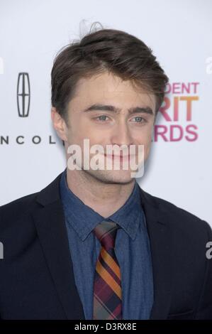 Daniel Radcliffe Los Angeles film premiere of 'December Boys' held at ...