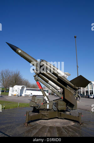 Bloodhound missile system on display at the Royal Air Force London ...