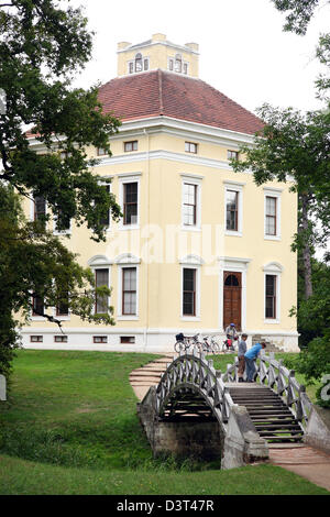 Dessau, Germany, Luisium Palace in the Garden Kingdom of Dessau-Woerlitz Stock Photo