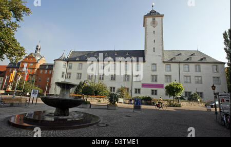 The pictured shows the German Master castle of Bad Mergentheim, Germany, 11 October 2006. The 13th century castle was altered in 1568 and the seat of the Grand- and German Master of the Teutonic Order between 1527 and 1809. Photo: Ronald Wittek Stock Photo