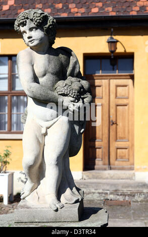 Mosigkau, Germany, Mosigkau Palace in the Garden Kingdom of Dessau-Woerlitz Stock Photo