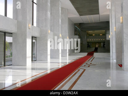 The Picture Shows The Presidential Palace Of Syrian President Al-Assad ...