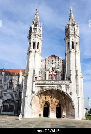 Lisbon, Portugal. Entrance to the Museu da Marinha or Maritime Museum, in the Belem district. Stock Photo