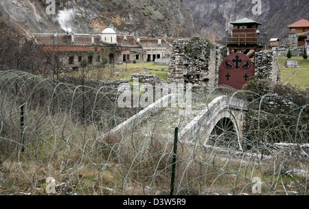 The Archangel Monastery is guarded by the German Bundeswehr in Stock ...