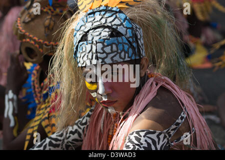 Dinayang Festival in IloIlo, Philipines Stock Photo