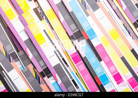 color bars for print quality control Stock Photo - Alamy