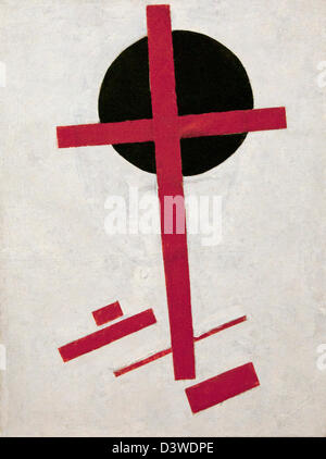Supremacy of the spirit 1920 Kazimir Malevich Russian Russia USSR Stock Photo