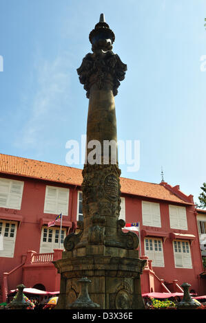 Queen Victoria Fountain in Dutch Square, Jalan Gereja, Malacca Stock Photo