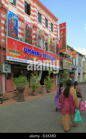 Malaysia, Penang, Georgetown, Little India, street scene, Stock Photo