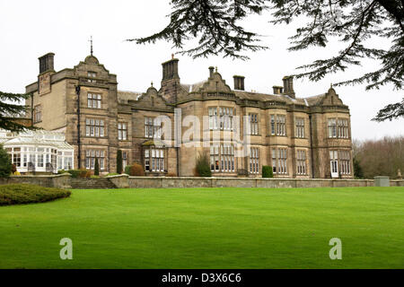 Matfen Hall, former stately home , now Hotel, Golf + Spa, Matfen, Northumberland, England, UK Stock Photo