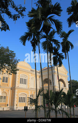 Malaysia, Penang, Georgetown, Town Hall, historic colonial architecture, Stock Photo