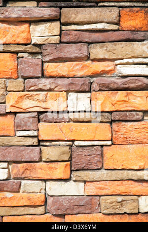 Colored Bricks Stock Photo