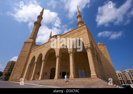 Mohammad al-Amin Mosque in Beruit Lebanon Stock Photo