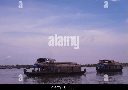 Back water Kerala Stock Photo