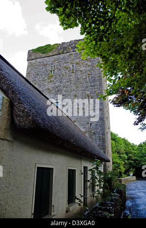 Thoor Ballylee, Ballylee Castle, Norman Tower House, Home of Poet, W.B. Yeats, Gort, Co Galway, Ireland Stock Photo