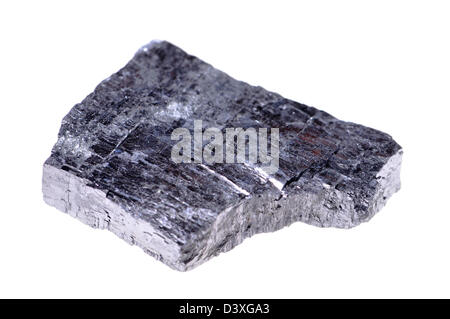 Galena (lead sulphide) principal ore of lead. Stock Photo