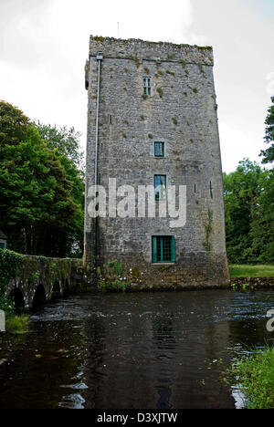 Thoor Ballylee, Ballylee Castle, Norman Tower House, Home of Poet, W.B. Yeats, Gort, Co Galway, Ireland Stock Photo