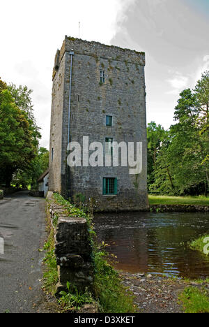 Thoor Ballylee, Ballylee Castle, Norman Tower House, Home of Poet, W.B. Yeats, Gort, Co Galway, Ireland Stock Photo